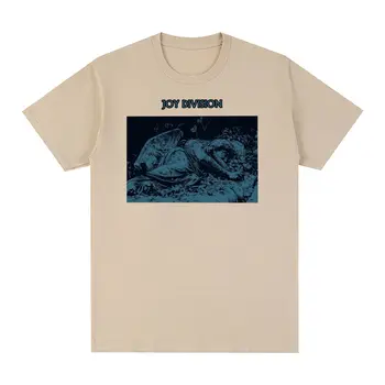 O Joy Division Vintage T-shirt de Banda de Rock, Punk, Música Harajuku Algodão Homens T-shirt Nova Tee Tshirt Mulheres Tops